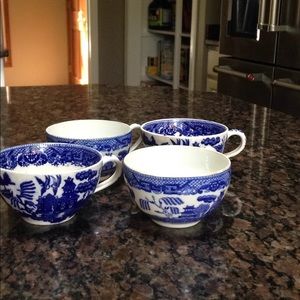 Set of 4 antique China made in Japan